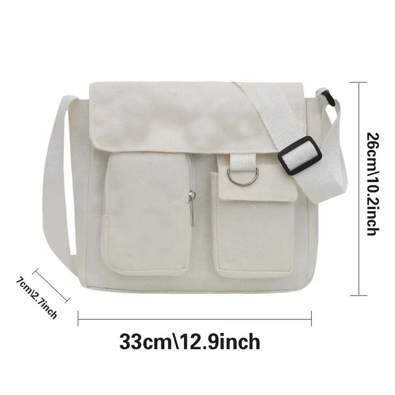 Harajuku Fashion Canvas Crossbody Bag