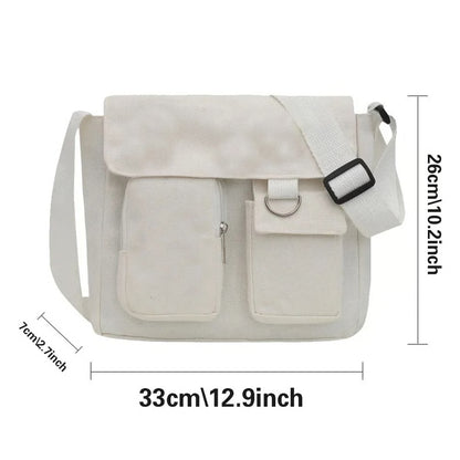 Harajuku Fashion Canvas Crossbody Bag