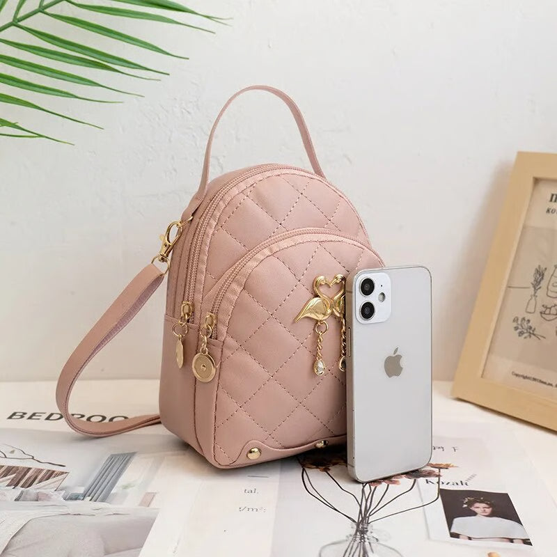 Mini Backpack, Style Female Handbag, Women Fashion Backpack, Fashion Women Backpacks, Leisure Phone Packs
