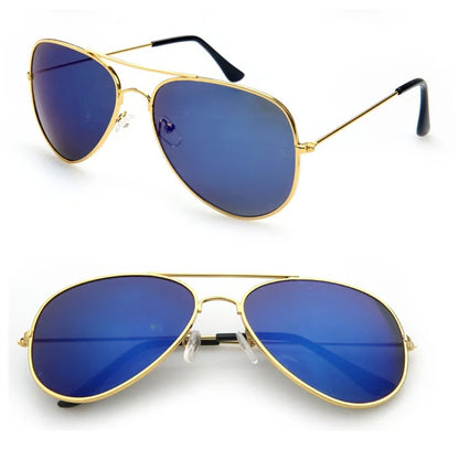 Foenixsong Fashion Sunglasses Pilot Round Mirror
