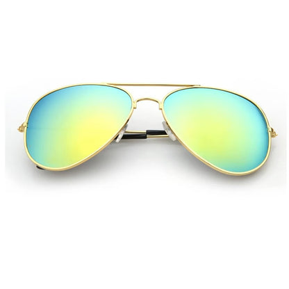 Foenixsong Fashion Sunglasses Pilot Round Mirror